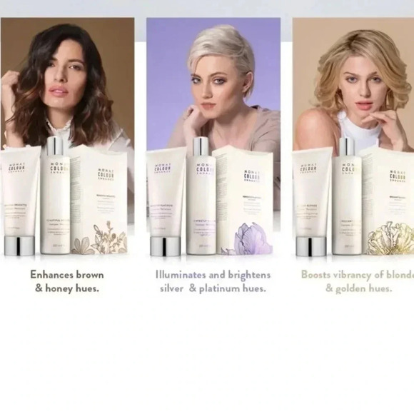 NIB Sealed Monat Colour Enhance Brunette Shampoo & Conditioner Set - Picture 6 of 6